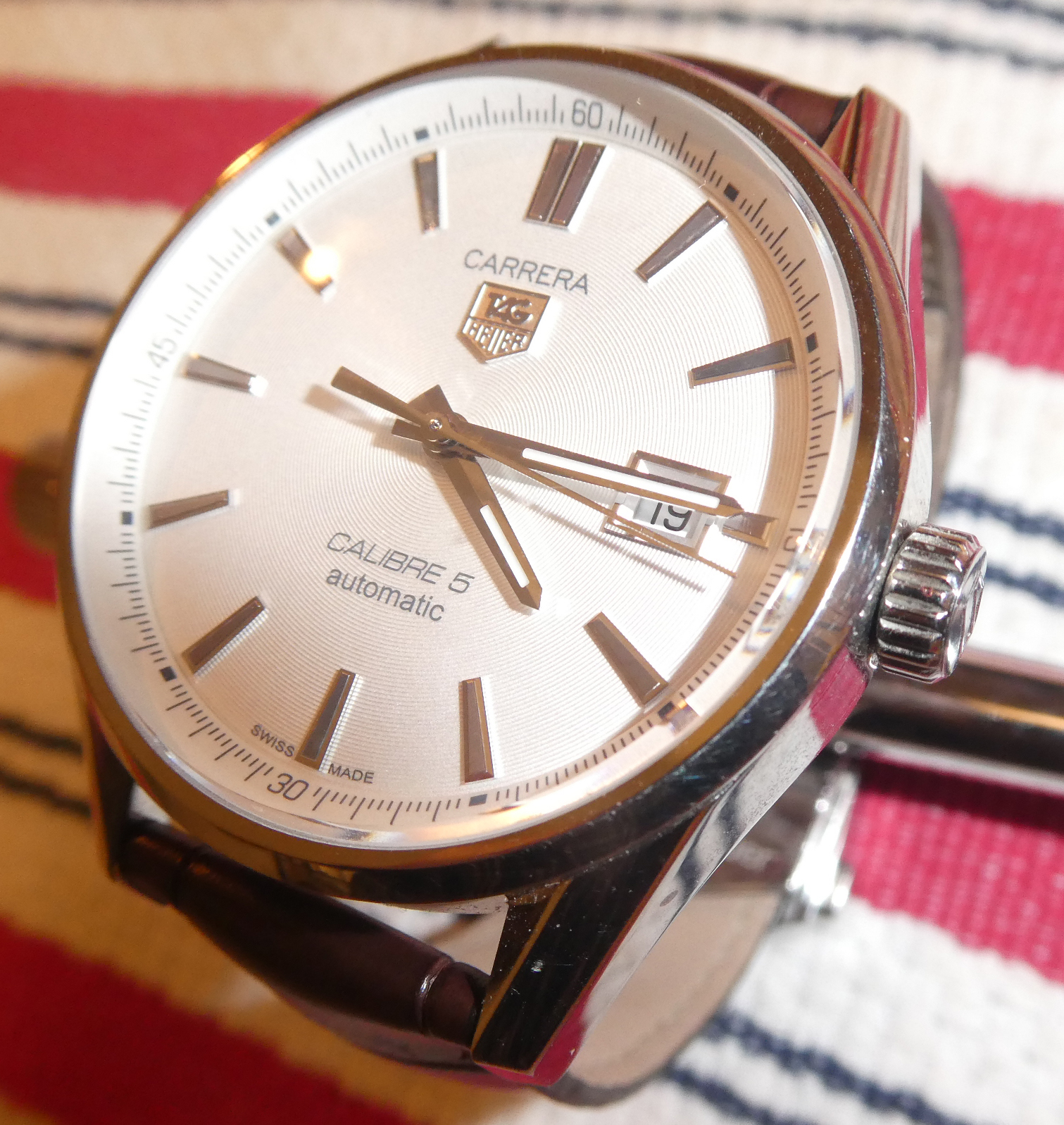 The Tag Heuer Carrera Calibre 5 Watch